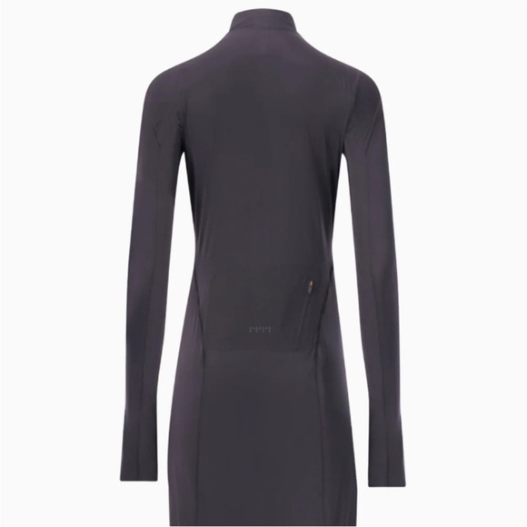 Johanna Parv Designer Sz M Long Sleeve Maxi Dress New Without Tags Black - Picture 8 of 11